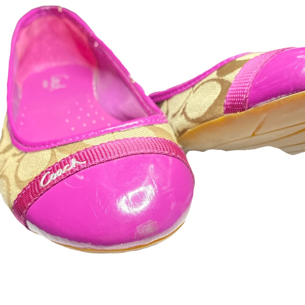 Coach Cecile Canvas Signature Flats - Picture 8 of 9